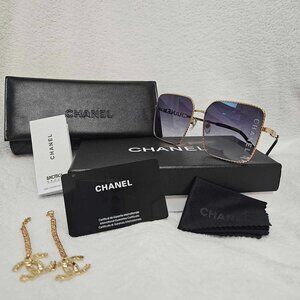 Chanel Sunglasses with hanging Charms